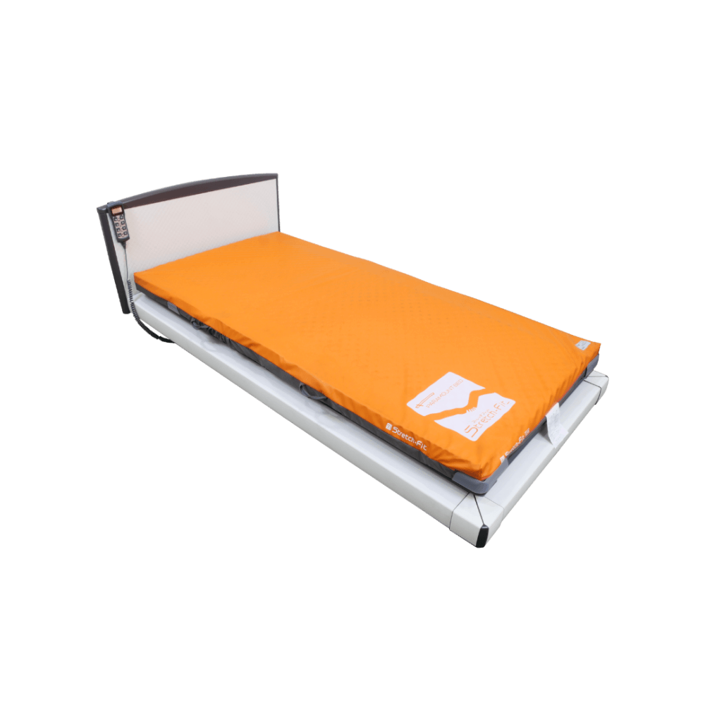 เตียงผู้ป่วยไฟฟ้า PARAMOUNT BED รุ่น Intime 1000 สีขาว พร้อมที่นอน รุ่น STRETCH FIT_5